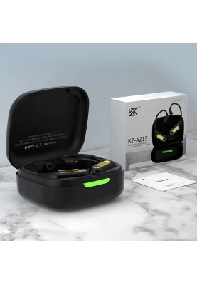 Bluetooth-модуль KZ AZ15 з завушинами та підтримкою AptX і AAC (Чорний)