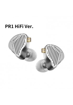 Магніто-планарні навушники KZ PR1 Hi-Fi Tuned з мікрофоном (Сірий)