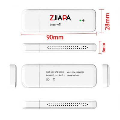 USB 3G/4G модем Zjiapa Z9 c завантаженням до 150 Мбіт/с (Білий)