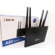 3G/4G модем і Wi-Fi роутер Zjiapa A80 з 4 антенами (Чорний)