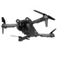 Квадрокоптер складаний KFPLAN KF610 з Wifi FPV 2.4G камерою та підсвічуванням (Чорний)