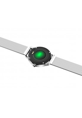 Розумний годинник Linwear LW10 Metal з пульсоміром і моніторингом сну (Сріблястий)