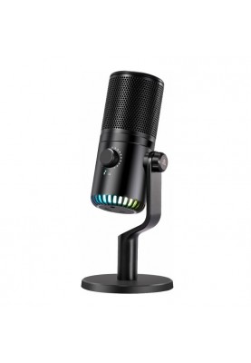 Конденсаторний мікрофон Maono DM30 з RGB-підсвічуванням (Чорний)