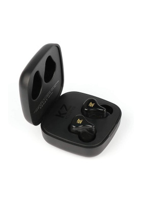 Бездротові Bluetooth навушники KZ Z1 з кейсом для зарядки (Чорний)