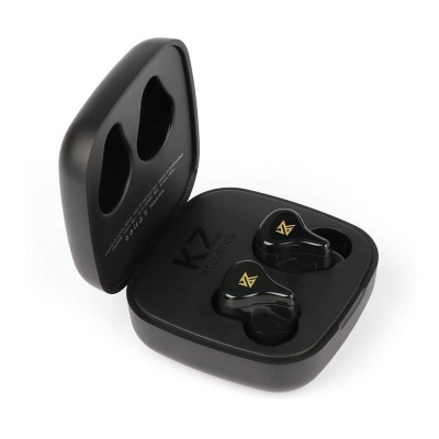Бездротові Bluetooth навушники KZ Z1 з кейсом для зарядки (Чорний)