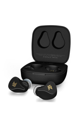 Бездротові Bluetooth навушники KZ Z1 з кейсом для зарядки (Чорний)