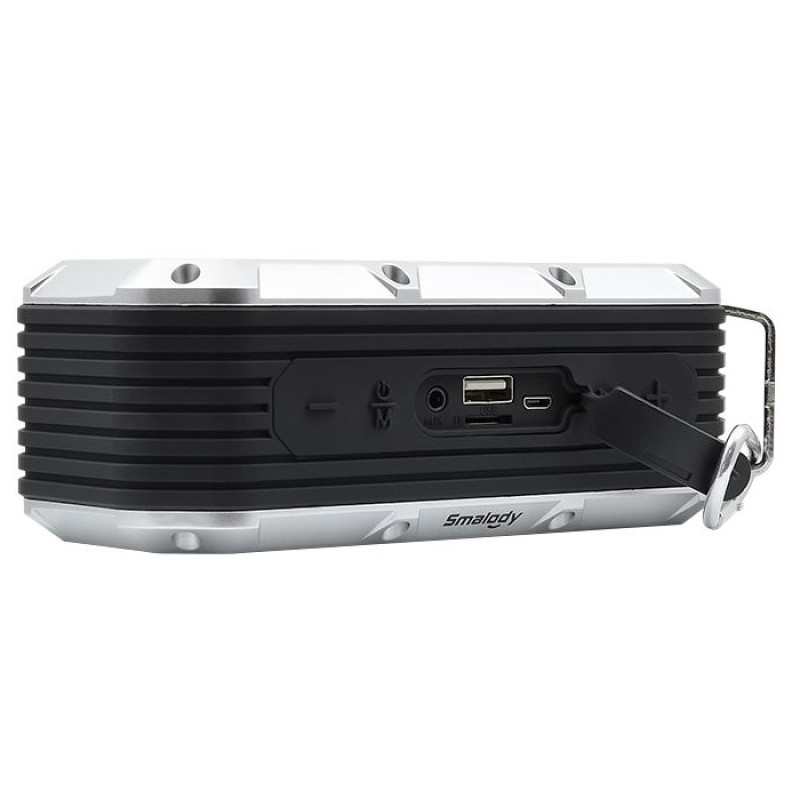 Портативна Bluetooth колонка Smalody SL-15 (Сріблястий)