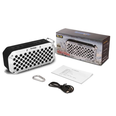 Портативна Bluetooth колонка Smalody SL-15 (Сріблястий)