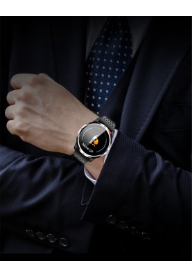 Розумний годинник Lemfo W3 з вимірюванням тиску та ЕКГ (Чорний)