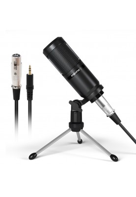 Студійний конденсаторний мікрофон Maono AU-PM360TR (Чорний)
