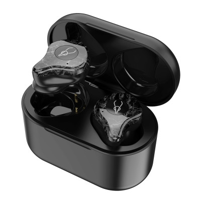 Бездротові Bluetooth навушники Sabbat X12 Ultra Advanced stone з підтримкою aptX (Чорно-сірий)