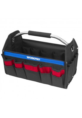 Складна сумка для інструментів Workpro WP281011, розмір 400 мм (Чорний)