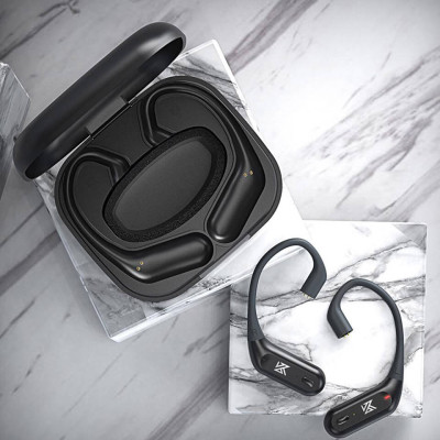 Bluetooth-модуль KZ AZ09 Pro з завушинами (C pin) (Чорний)