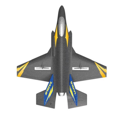 Глайдер на радіокеруванні KFPLAN KF605 з гіроскопом (Чорний)