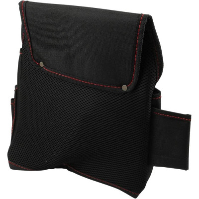 Поясна сумка для інструментів електрика Workpro WP281015 з органайзером (Чорний)