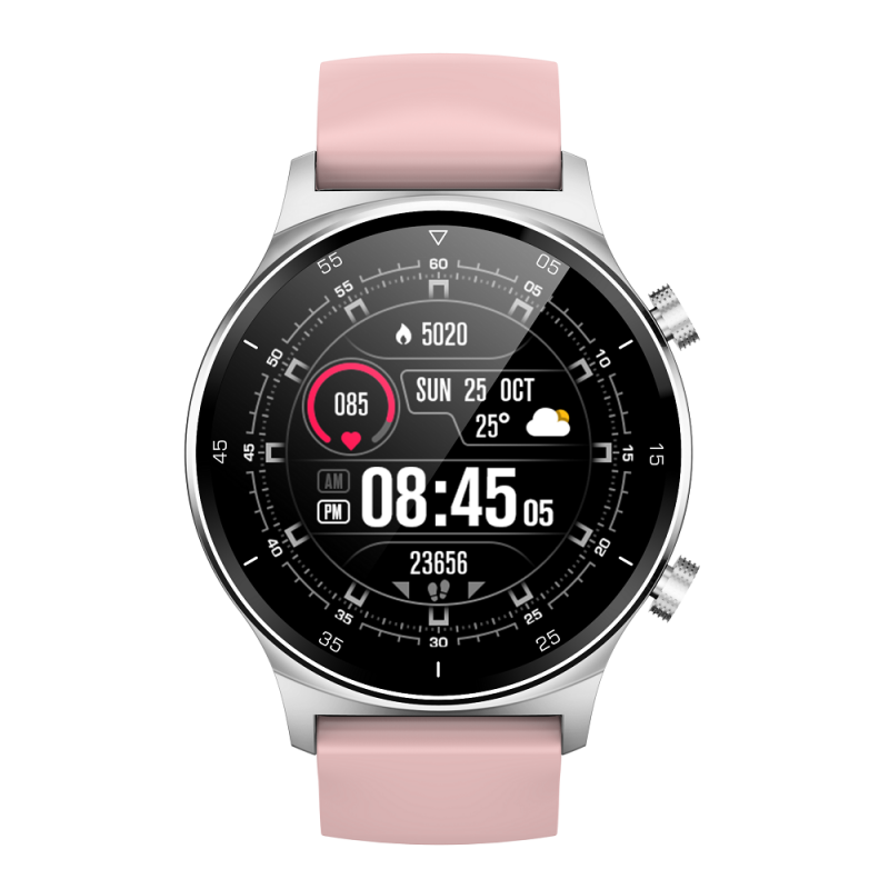 Розумний годинник Jiks Watch PRO з вимірюванням тиску (Рожевий)
