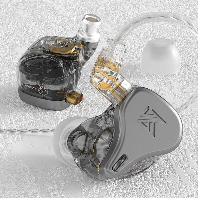 Динамічні навушники KZ DQ6S (Сірий)