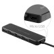 USB hub Acasis AB2-L412 на 4 порти USB 2.0 (Чорний)