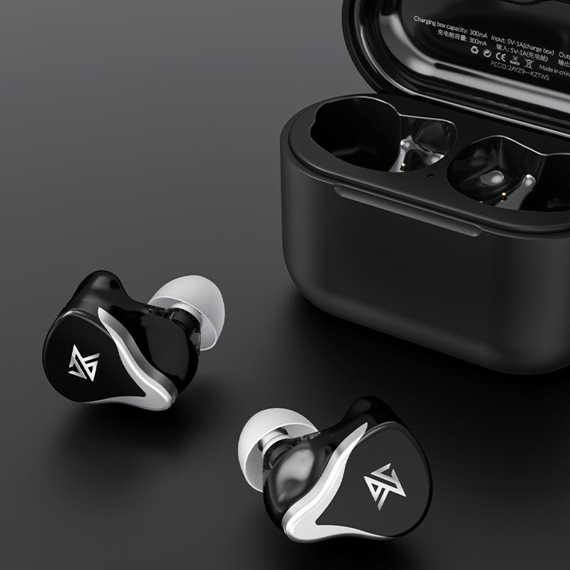Бездротові Bluetooth навушники KZ Z3 з підтримкою aptX (Чорний)