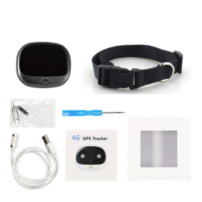 GPS трекер для собак GPS Tracker V43 з відстежуванням (Чорний)