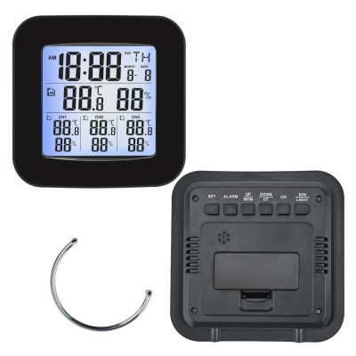 Метеостанція KKMoon weather station WEA-46 з трьома датчиками (Чорний)