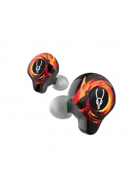 Бездротові Bluetooth навушники Sabbat G12 Elite Truth з підтримкою ігрового режиму (Чорно-помаранчевий)