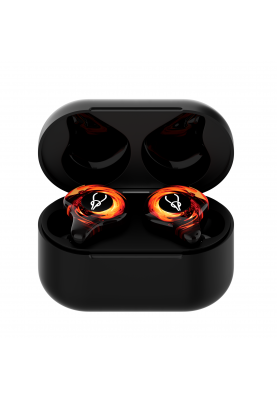 Бездротові Bluetooth навушники Sabbat G12 Elite Truth з підтримкою ігрового режиму (Чорно-помаранчевий)
