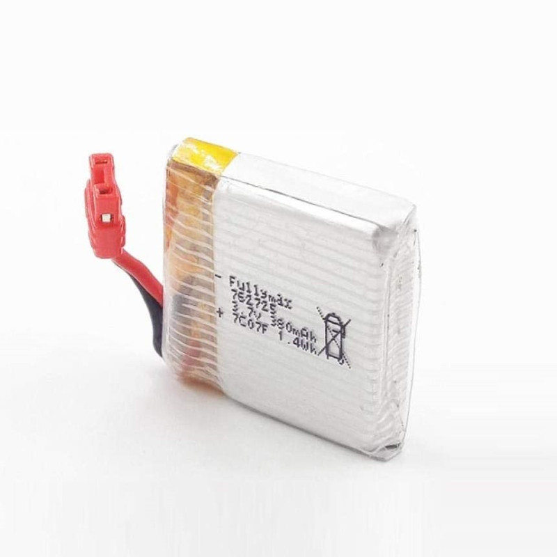 Додатковий акумулятор Li-Po 3.7V 380mAh для квадрокоптера Syma X26 (Сірий)