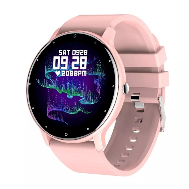 Розумний годинник Jiks Watch Lite з вимірюванням артеріального тиску (Рожевий)