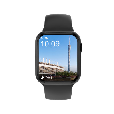Розумний годинник NO.1 DT100 Pro Silicone з вимірюванням пульсу (Чорний)