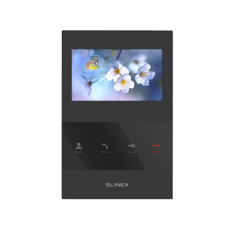 Комплект домофона Slinex SQ-04 + ML-16HR (Чорно-білий)