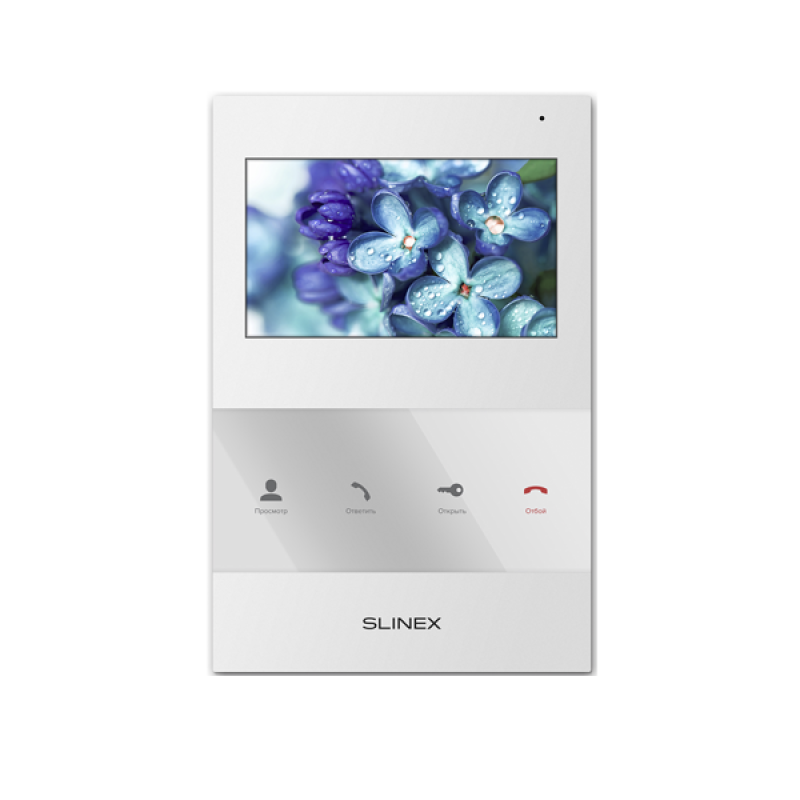 Комплект домофона Slinex SQ-04 + ML-16HR (Чорно-білий)