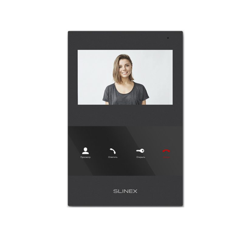 Комплект домофона Slinex SQ-04M + ML-16HR (Чорно-білий)
