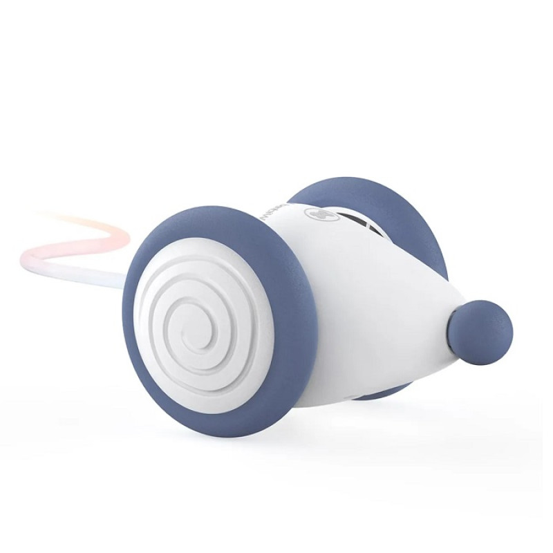 Інтерактивна іграшка для котів Cheerble Wicked Mouse C0821 (Біло-синій)