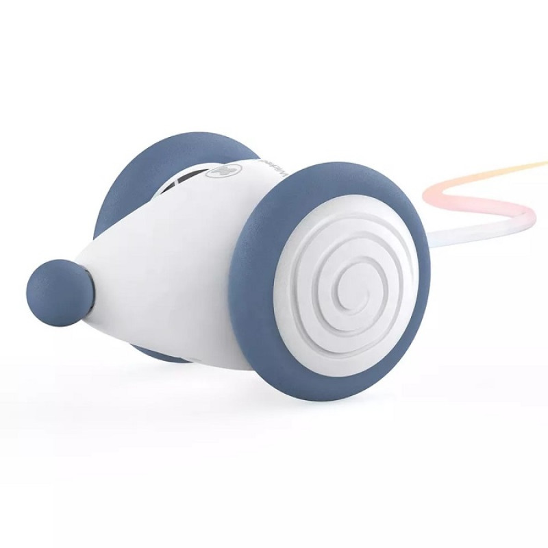 Інтерактивна іграшка для котів Cheerble Wicked Mouse C0821 (Біло-синій)