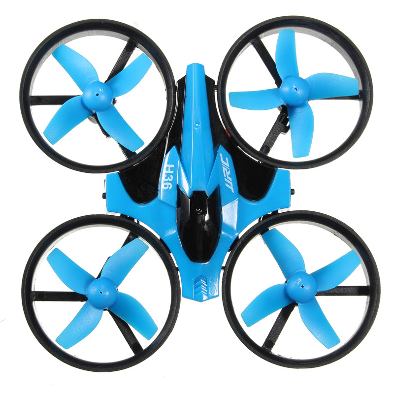 Міні квадрокоптер JJRC H36 з 6-ти осьовим гіроскопом (Синій)