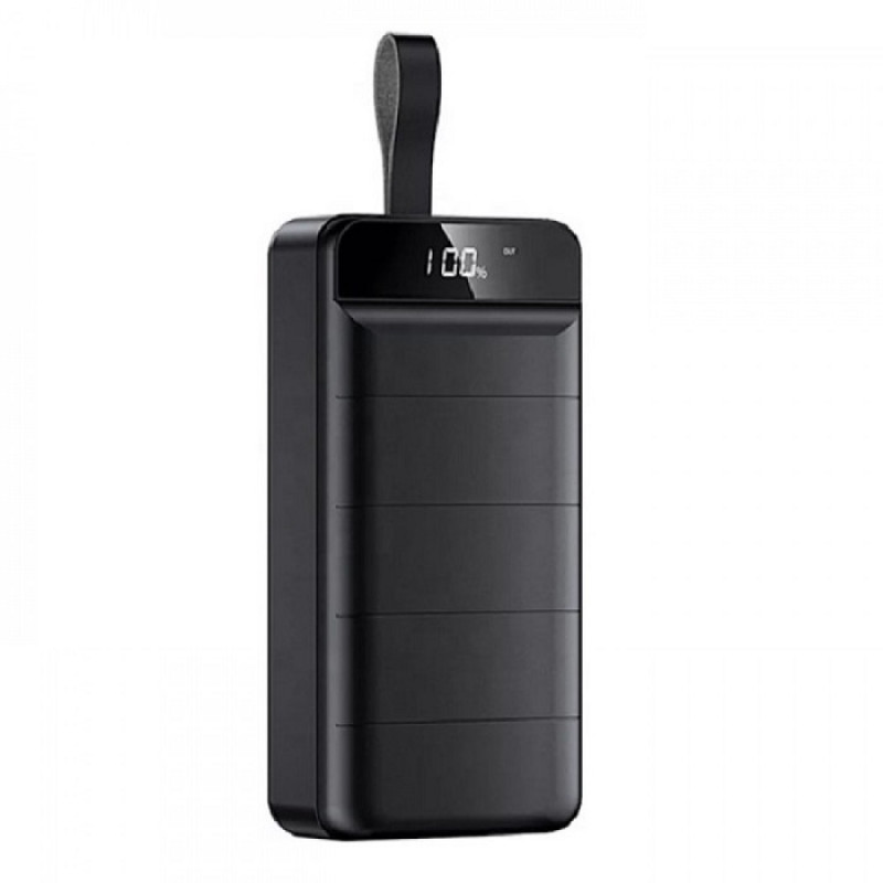 Зовнішній акумулятор з ліхтариком 50000 mAh 3x USB Remax RPP-185 (Чорний)