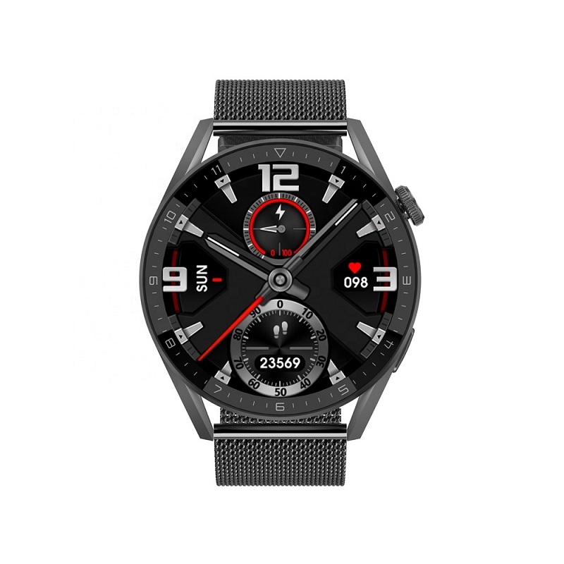 Розумний годинник NO.1 DT3 Max Metal з мікрофоном та бездротовою зарядкою (Чорний)