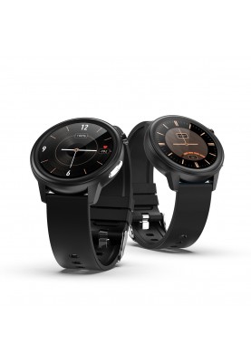 Розумний годинник Lemfo E80 з пульсоксиметром та ЕКГ (Чорний)