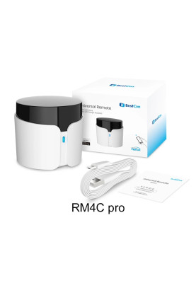 Універсальний Wi-Fi пульт Broadlink BestCon RM4C Pro для автоматизації розумного будинку (Білий)