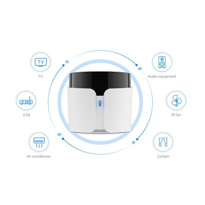 Універсальний Wi-Fi пульт Broadlink BestCon RM4C Pro для автоматизації розумного будинку (Білий)