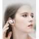 Бездротові Bluetooth навушники KZ S2 з сенсорним управлінням (Білий)
