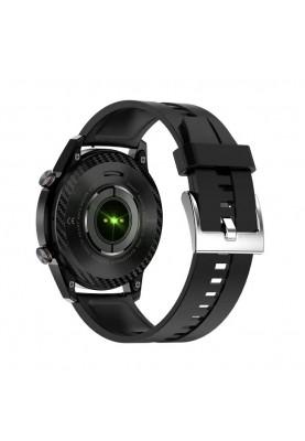 Розумний годинник Lemfo TK28 Silicone з вбудованим мікрофоном (Midnight Black)