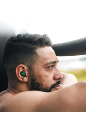Бездротові Bluetooth навушники KZ Z1 з кейсом для зарядки (Зелений)