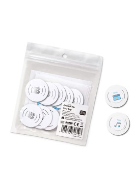 Комплект NFC міток Broadlink NFC Tag SRN1, 10 штук (Білий)