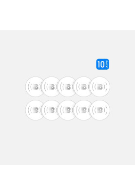Комплект NFC міток Broadlink NFC Tag SRN1, 10 штук (Білий)