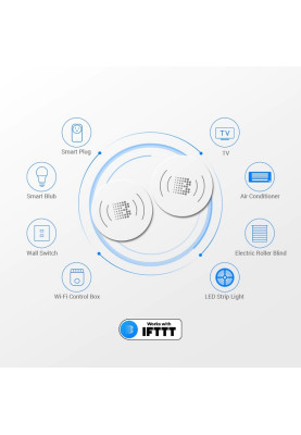 Комплект NFC міток Broadlink NFC Tag SRN1, 10 штук (Білий)