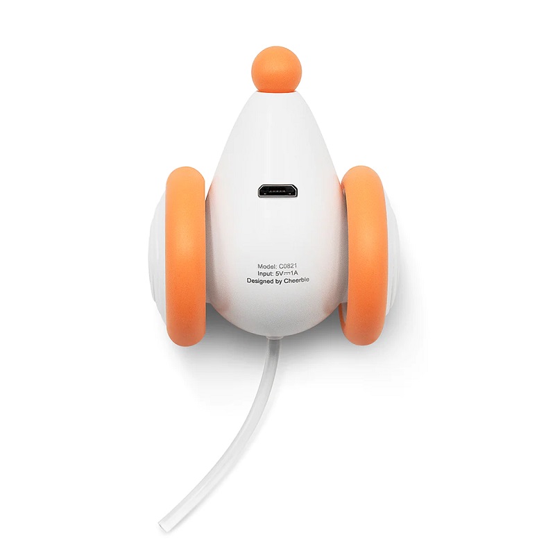 Інтерактивна іграшка для котів Cheerble Wicked Mouse C0821 (Біло-помаранчевий)