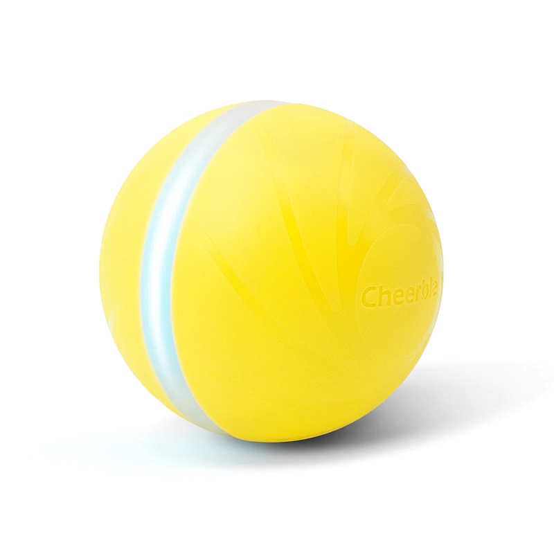 М'ячик для собак та котів Cheerble Wickedball C1801 (Жовтий)