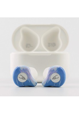 Бездротові Bluetooth навушники Sabbat X12 Ultra Star cloud з підтримкою aptX (Біло-блакитний)